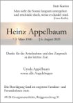 eine Anzeige