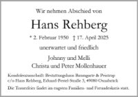 eine Anzeige